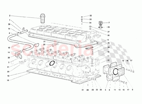 Part Diagram for Lamborghini 005100839