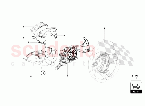 Part Diagram for Lamborghini 470953515A