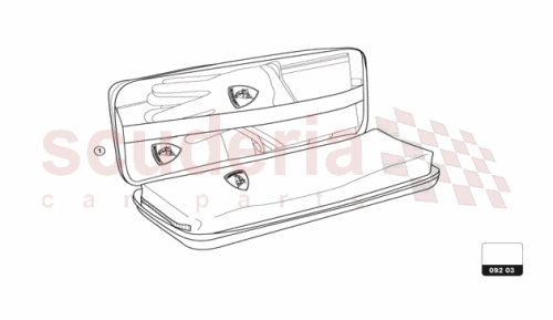 Part Diagram for Lamborghini 4ML093108
