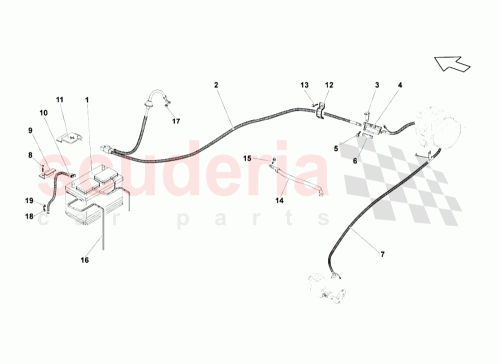 Part Diagram for Lamborghini 000915105DK