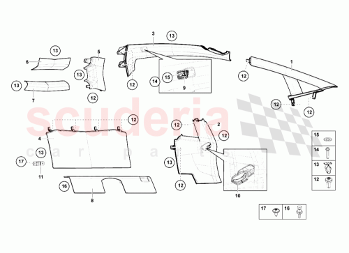 Part Diagram for Lamborghini 476867234