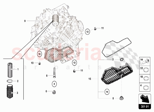 Part Diagram for Lamborghini N0138485