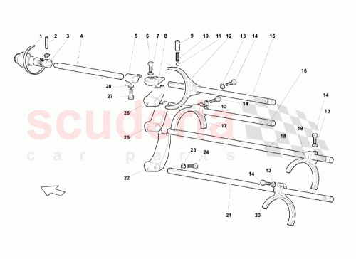 Part Diagram for Lamborghini WHT002958