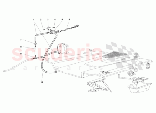 Part Diagram for Lamborghini 009960252