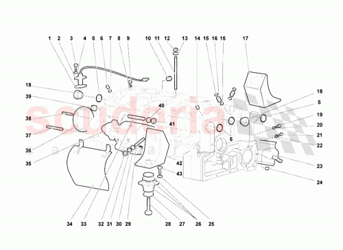 Part Diagram for Lamborghini 400199703A