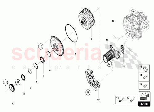 Part Diagram for Lamborghini 0B5323263F