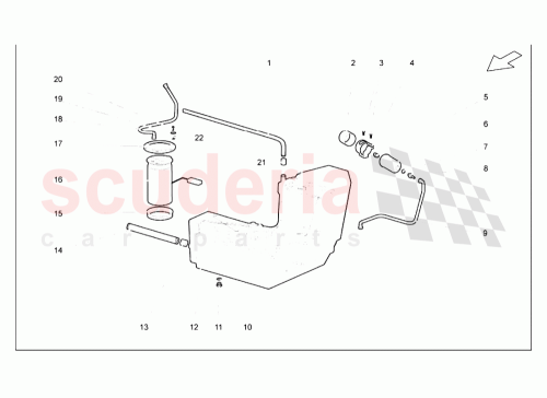 Part Diagram for Lamborghini 400201215