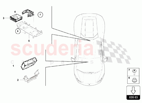 Part Diagram for Lamborghini N91096601
