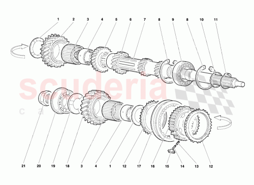 Part Diagram for Lamborghini 002428863