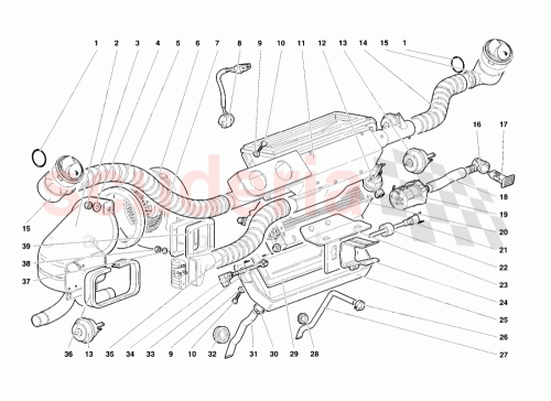 Part Diagram for Lamborghini 009414545