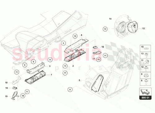 Part Diagram for Lamborghini 470880241A