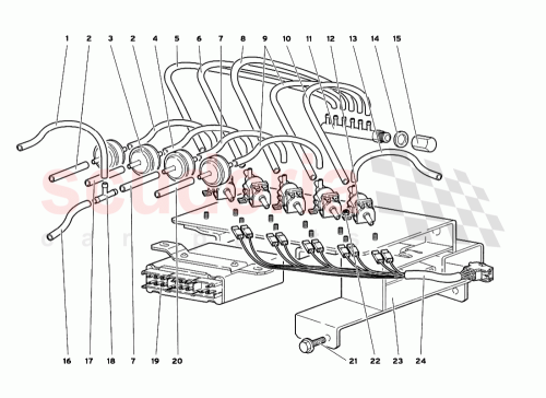 Part Diagram for Lamborghini 009414648