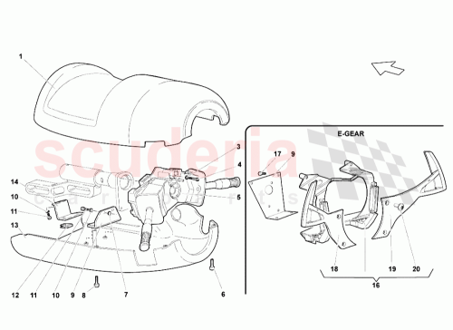 Part Diagram for Lamborghini N0447347