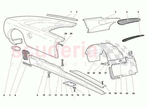 Part Diagram for Lamborghini 009458606