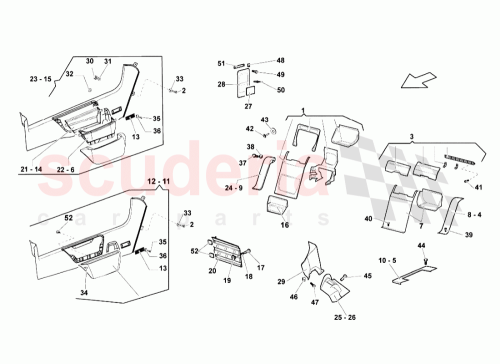 Part Diagram for Lamborghini 418854887F