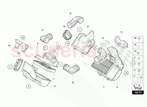 Part Diagram for Lamborghini 470905367G