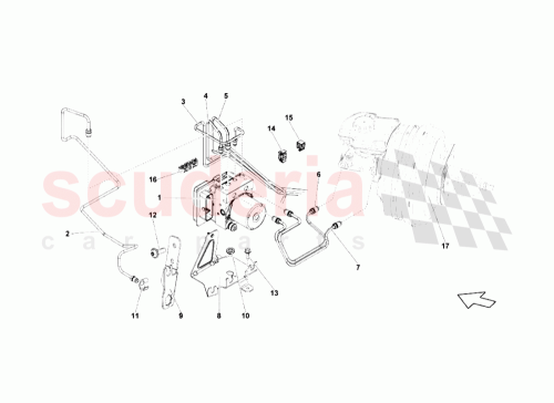Part Diagram for Lamborghini 400614115E