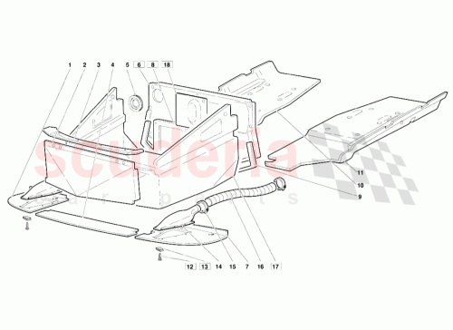 Part Diagram for Lamborghini 009411110