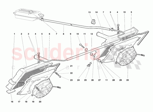 Part Diagram for Lamborghini 001733266