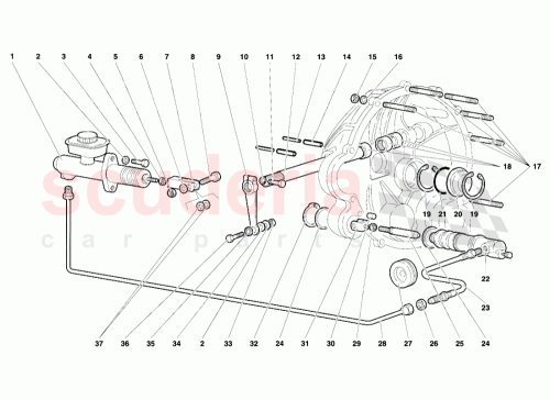 Part Diagram for Lamborghini 002424858