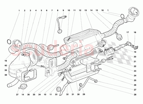 Part Diagram for Lamborghini 009414529
