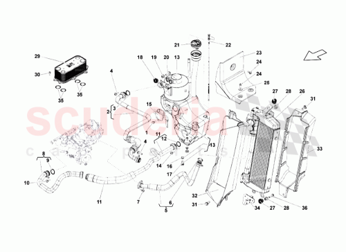 Part Diagram for Lamborghini N138157