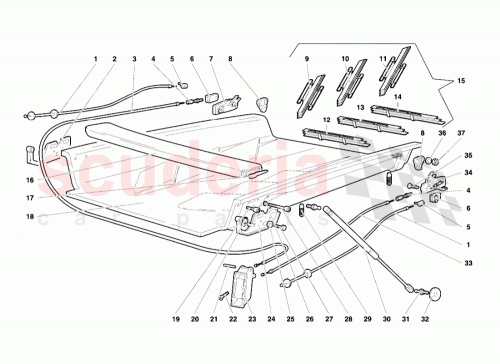 Part Diagram for Lamborghini 008700539