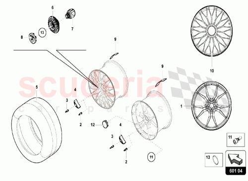 Part Diagram for Lamborghini 470698012B