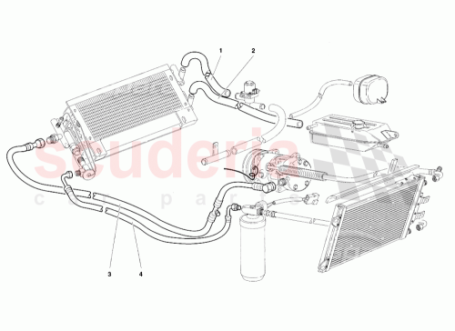Part Diagram for Lamborghini 004535863