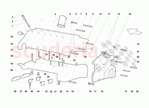 Part Diagram for Lamborghini WHT003032