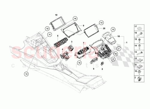 Part Diagram for Lamborghini 470941531