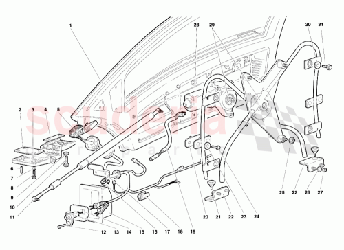 Part Diagram for Lamborghini 009421056