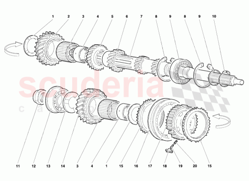 Part Diagram for Lamborghini 002424889