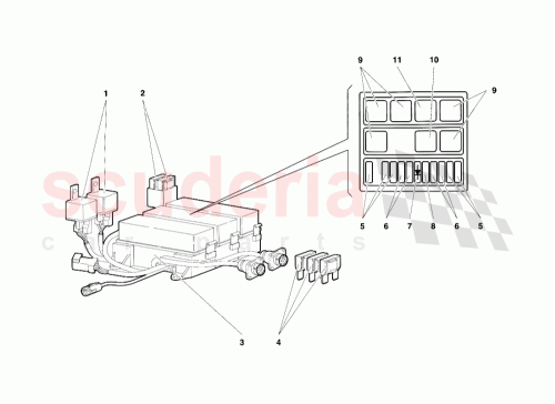 Part Diagram for Lamborghini 006038103