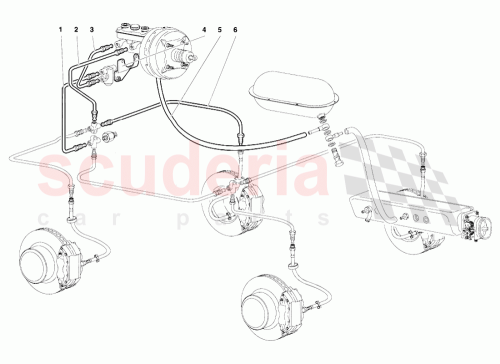Part Diagram for Lamborghini 003234633