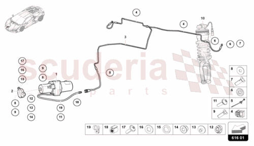 Part Diagram for Lamborghini N10716201