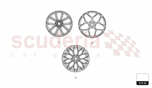 Part Diagram for Lamborghini 47B698996G
