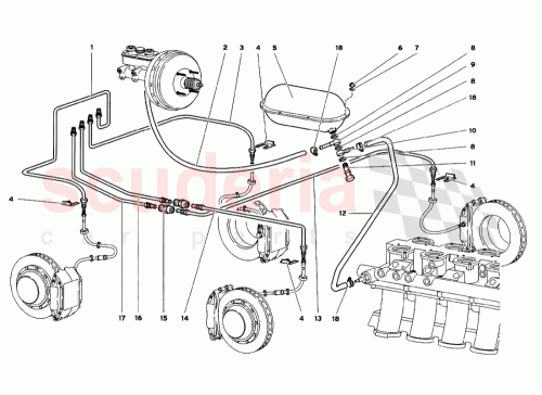 Part Diagram for Lamborghini 0032001098