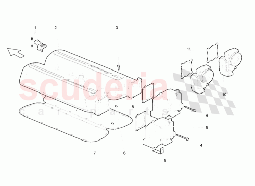 Part Diagram for Lamborghini 07L133075