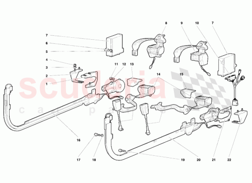 Part Diagram for Lamborghini 006133733