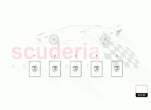 Part Diagram for Lamborghini 470012773DE