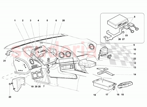 Part Diagram for Lamborghini 410959655