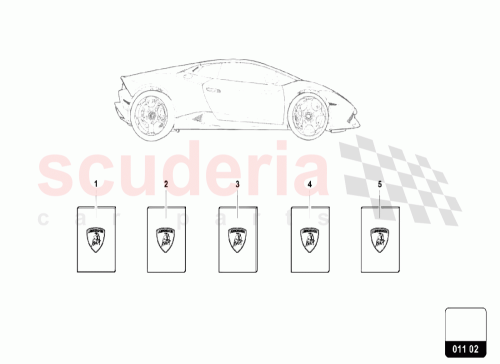Part Diagram for Lamborghini 4T7012756GA