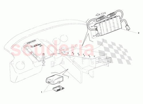 Part Diagram for Lamborghini 005934389
