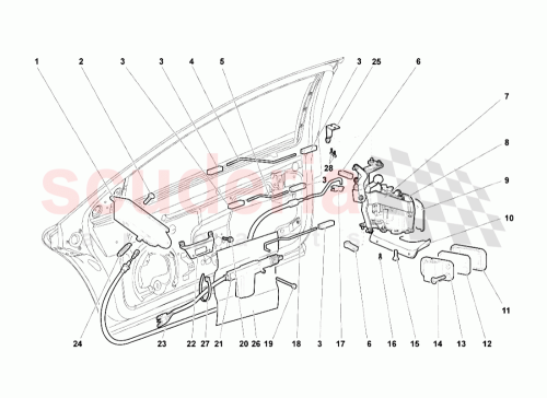 Part Diagram for Lamborghini 418837012A