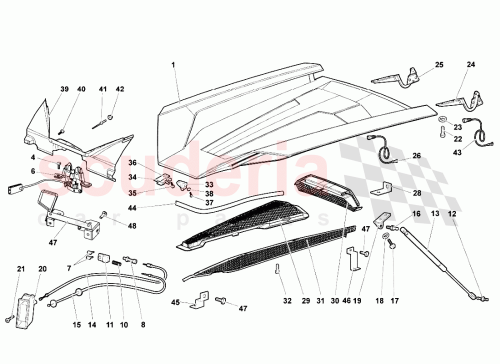 Part Diagram for Lamborghini 410827454