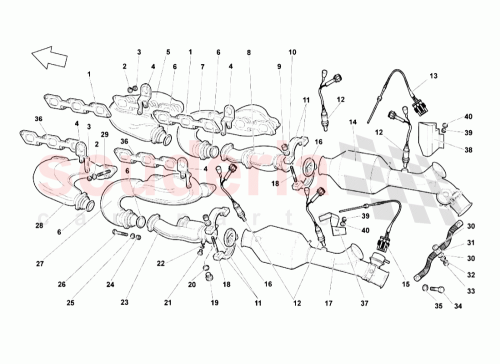 Part Diagram for Lamborghini WHT003272