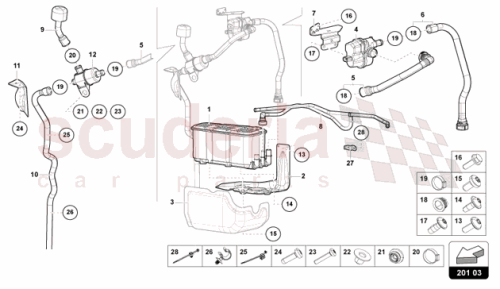 Part Diagram for Lamborghini 47B133739A