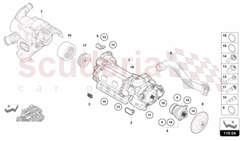 Part Diagram for Lamborghini 07M103537
