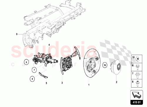 Part Diagram for Lamborghini N10642101